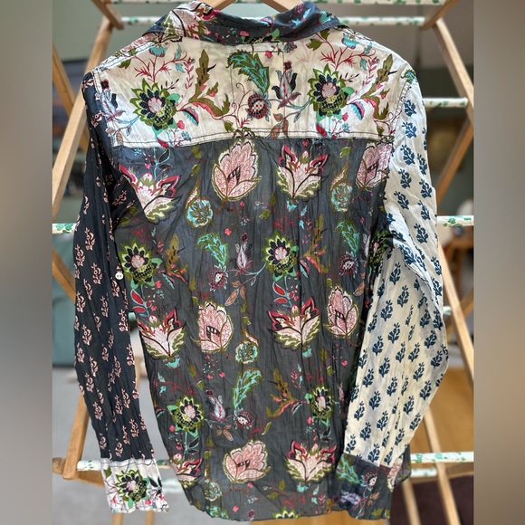 Cino Multicolored Floral Button-Down – Size XL - Picture 3 of 3